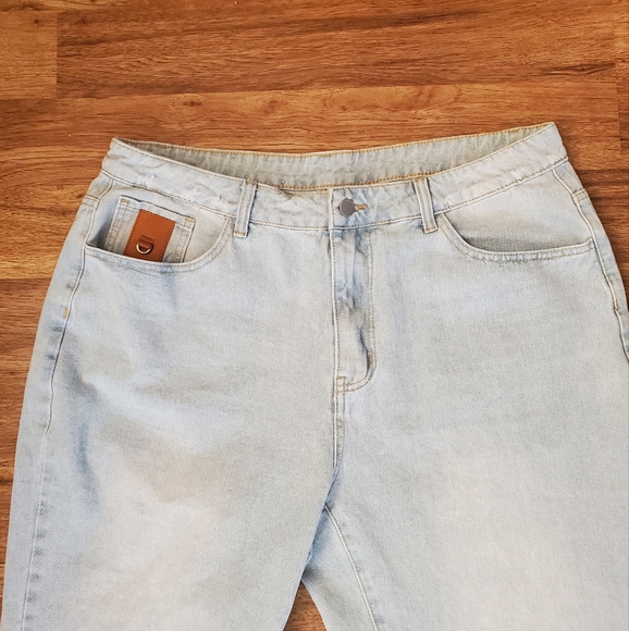 SHEIN Straight Jeans Women's 2XL High Rise Curve - Picture 3 of 9